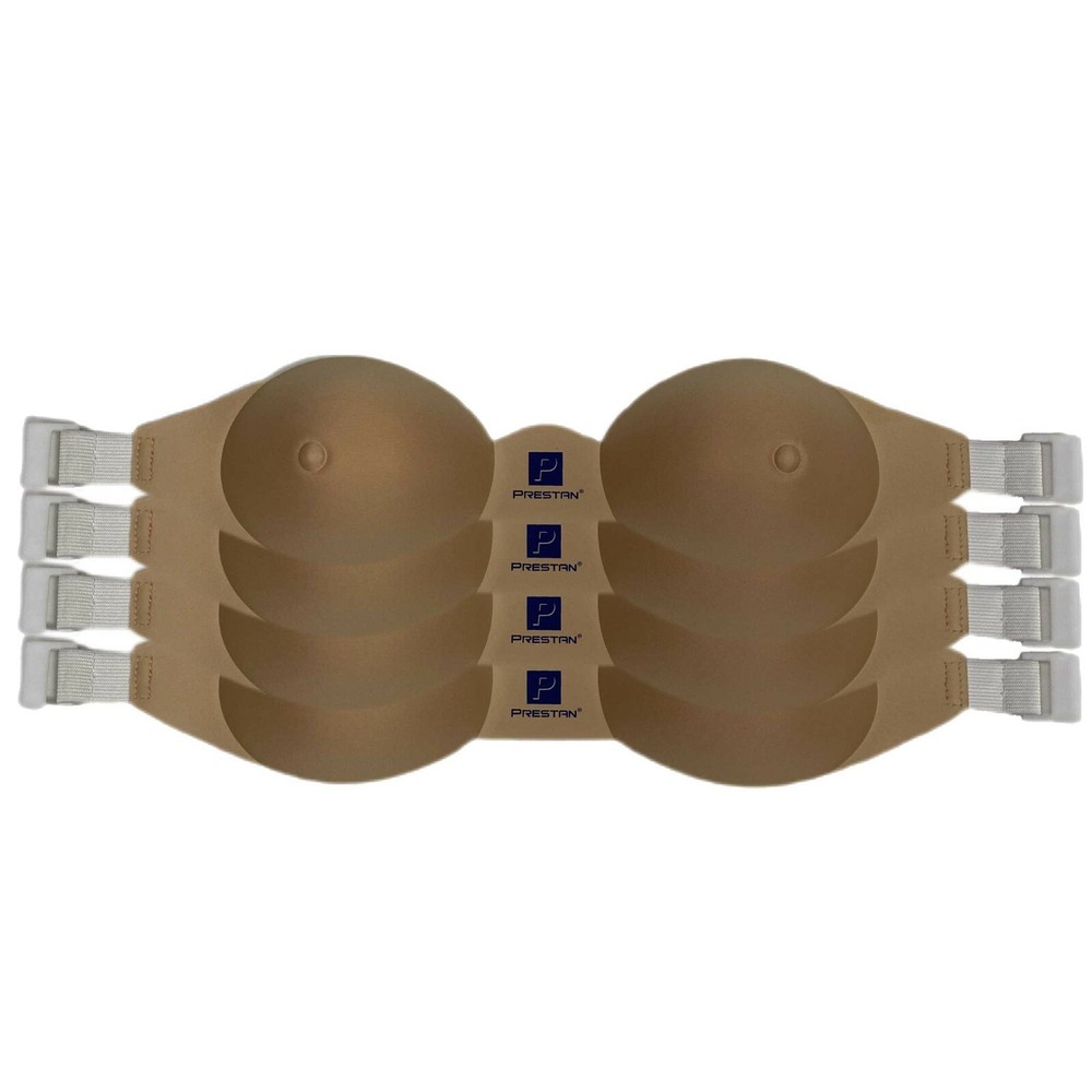 PRESTAN Chest Accessory 4-Pack, Dark Skin Tone
