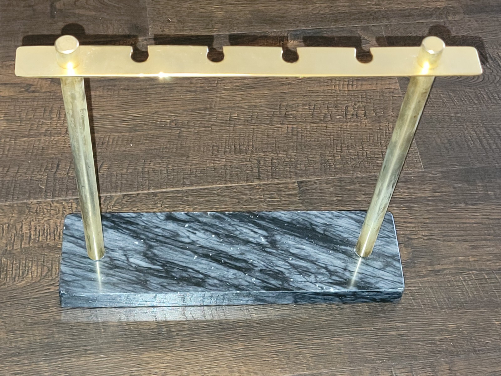 Bar Tool set w/ Marble stand Mid century modern Brass/Gold Home Decor