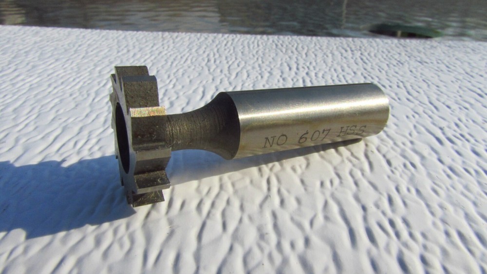 3/16" FACE WIDTH X 7/8" DIAMETER KEY SEAT CUTTER--#607