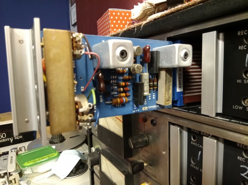 Ampex AG440B Mixing Console Extender Board Riser KIT FORM