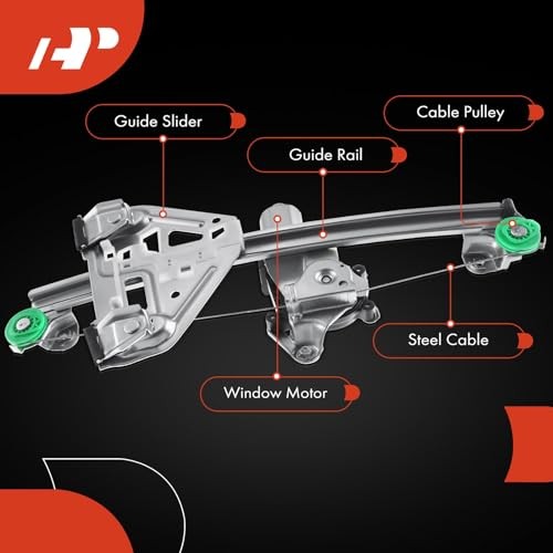 Power Window Regulator with Motor Replacement for Cadillac CTS Rear Driver