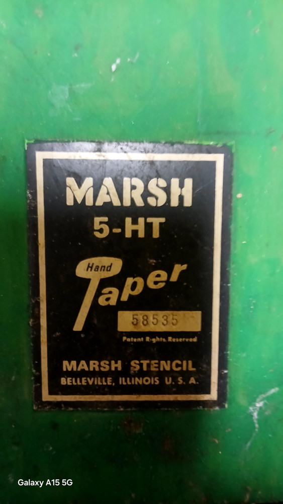 Marsh 5 -HT Commercial Tape Machine