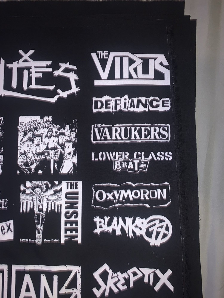 Street Punk Patches Sheet
