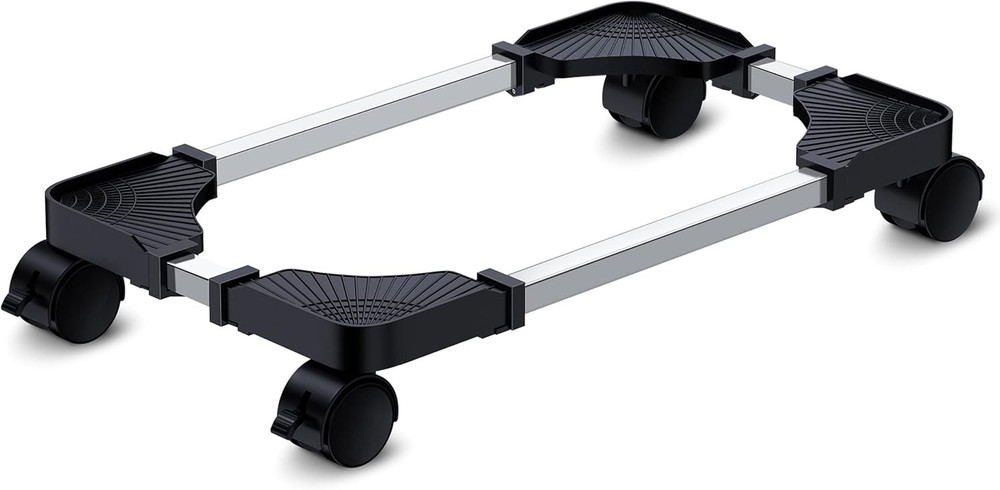 Computer Tower Stand - Adjustable PC for Most Desktop Towers - Black