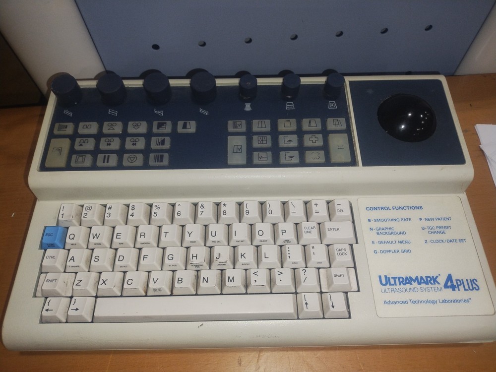 ultramark 4 plus keyboard for parts
