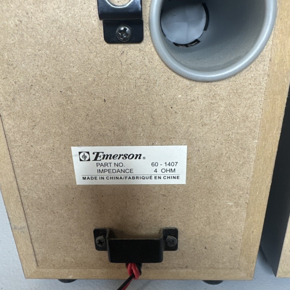 Emerson MS3105 3-Disc CD Player AM/FM Stereo Wall Mountable Tested Working READ