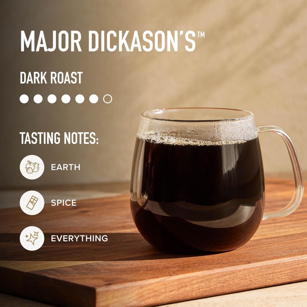 Major Dickason's Blend Ground Coffee, 6-Pack