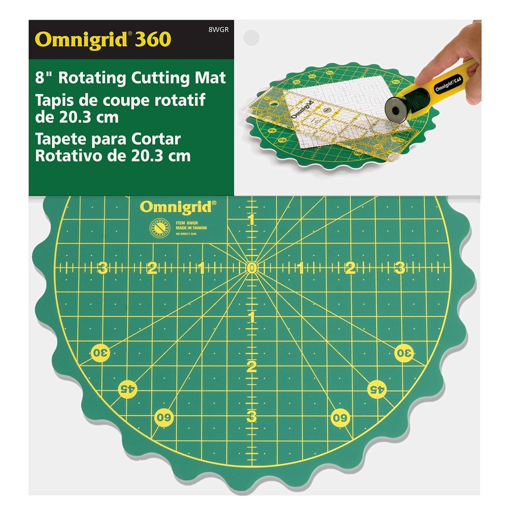 8" 360 Rotating Self-Healing Cutting Mat