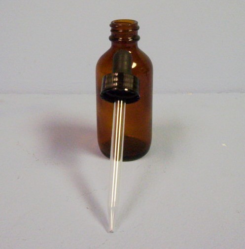 BOSTON ROUND AMBER DROPPING BOTTLE 60 mL