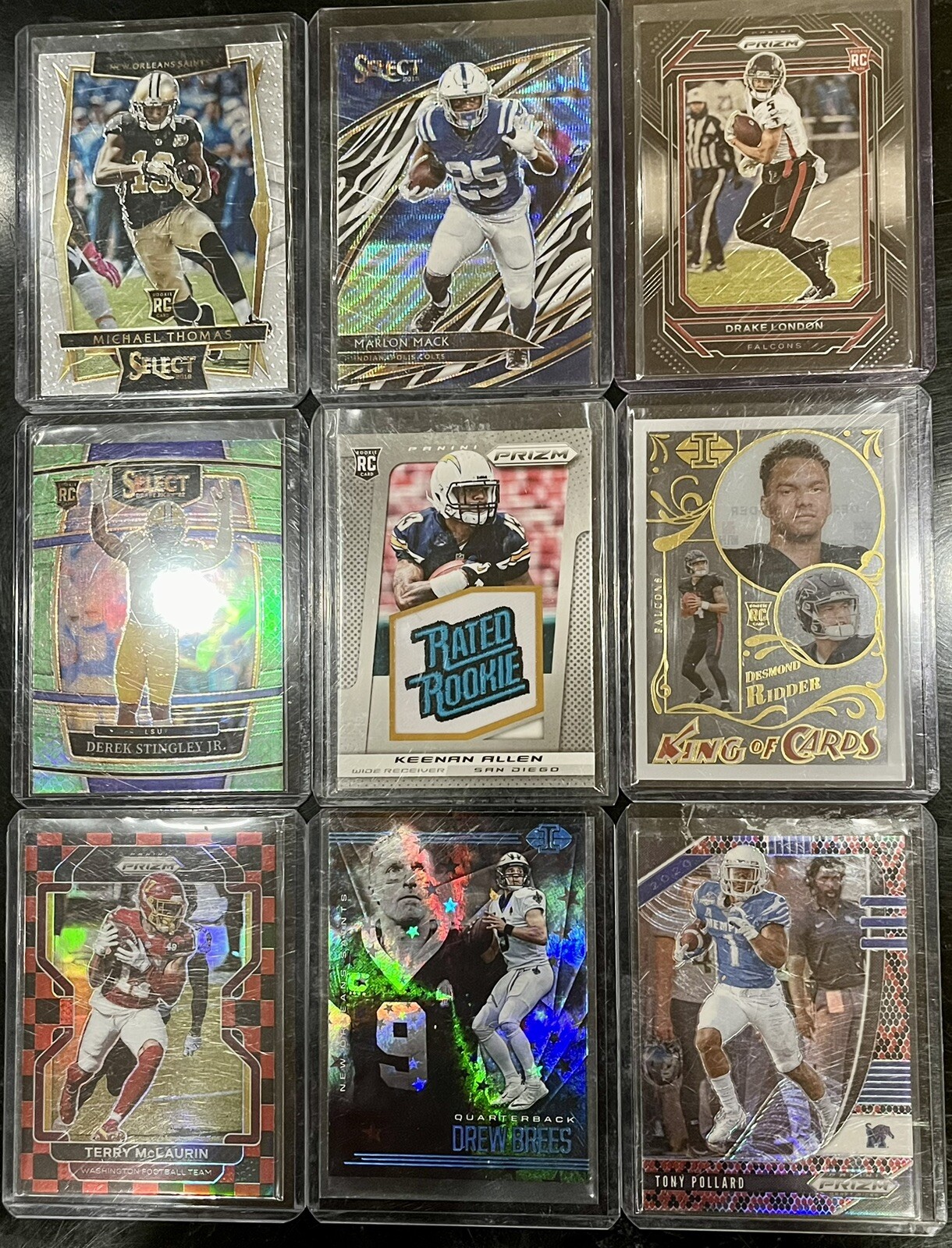 NFL Hot Packs🔥TRUE 1/1 GUARANTEED! 5 Hits/10 RCs/5 Stars! BEST RE-PACK ON EBAY!