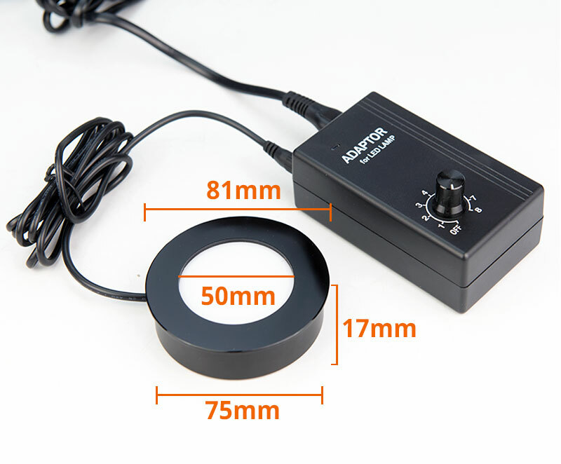Microscope Bottom Light Supplementary Source LED Lamp Lighting 90v-265V 3.6W