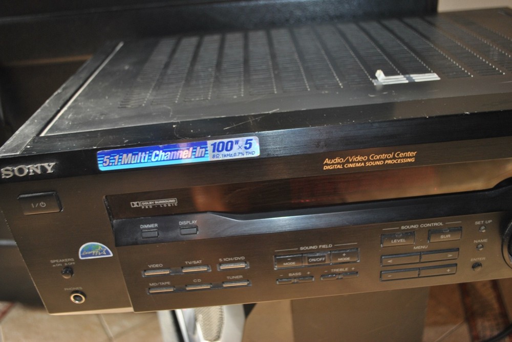 sony str de345 receiver