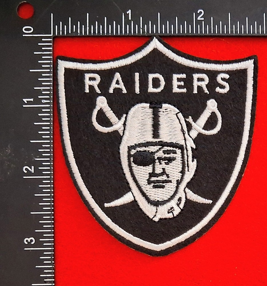 RAIDERS IRON ON PATCH