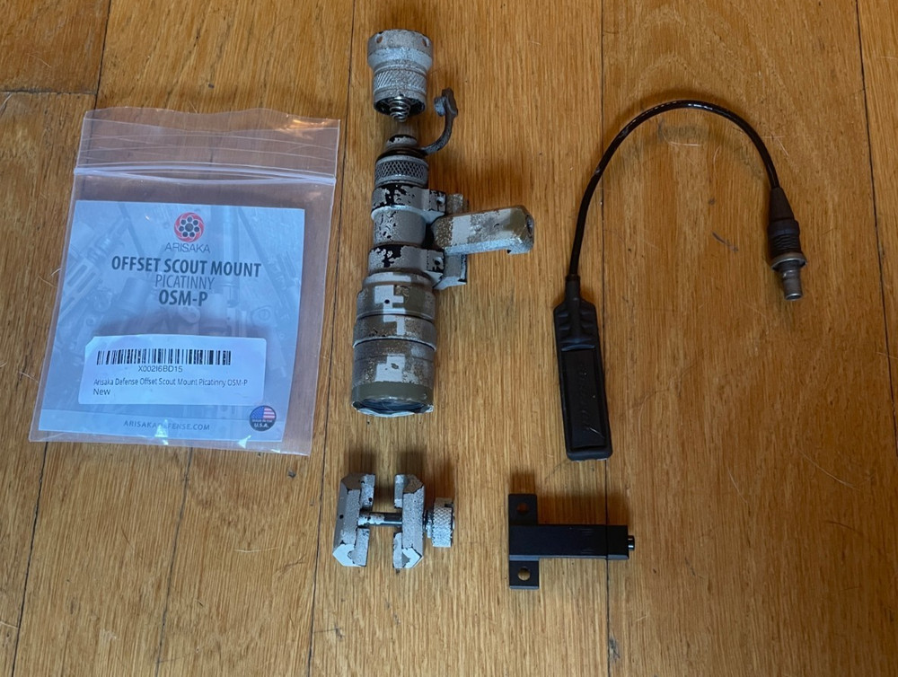 SureFire Mini Scout  w/ Remote Switch and Arisaka Mount