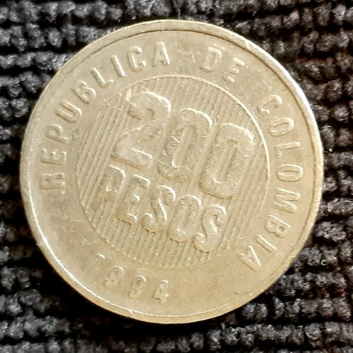 1994 Columbia 200 Pesos