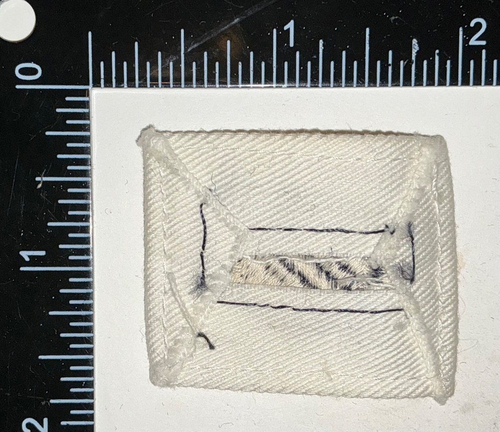 USN US Navy Boilermaker Distinguishing Striker Mark WHITE Patch