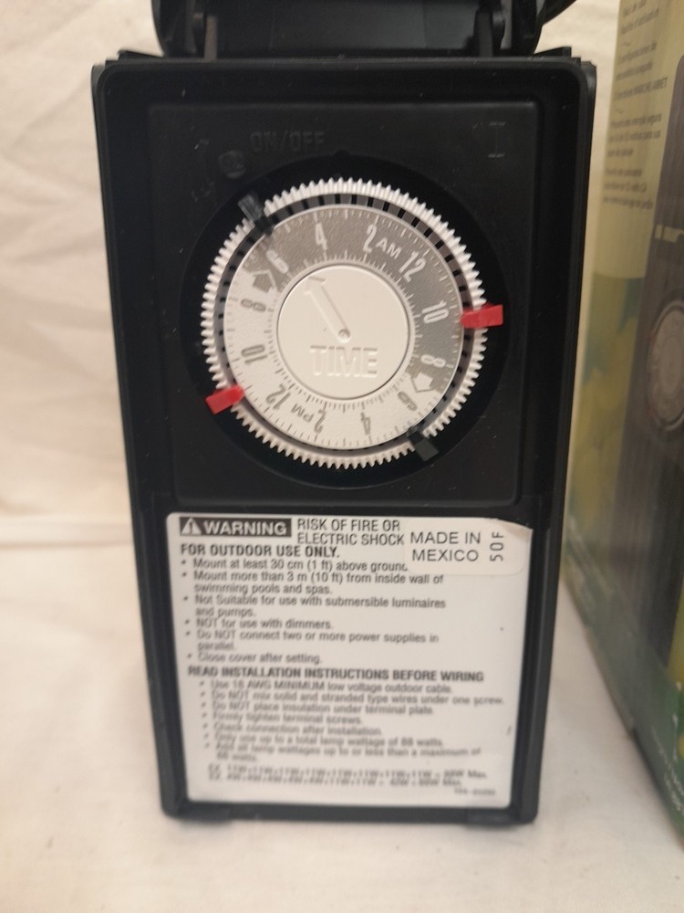 Intermatic ML88T 12V Lighting Transformer Timer 88 Watts