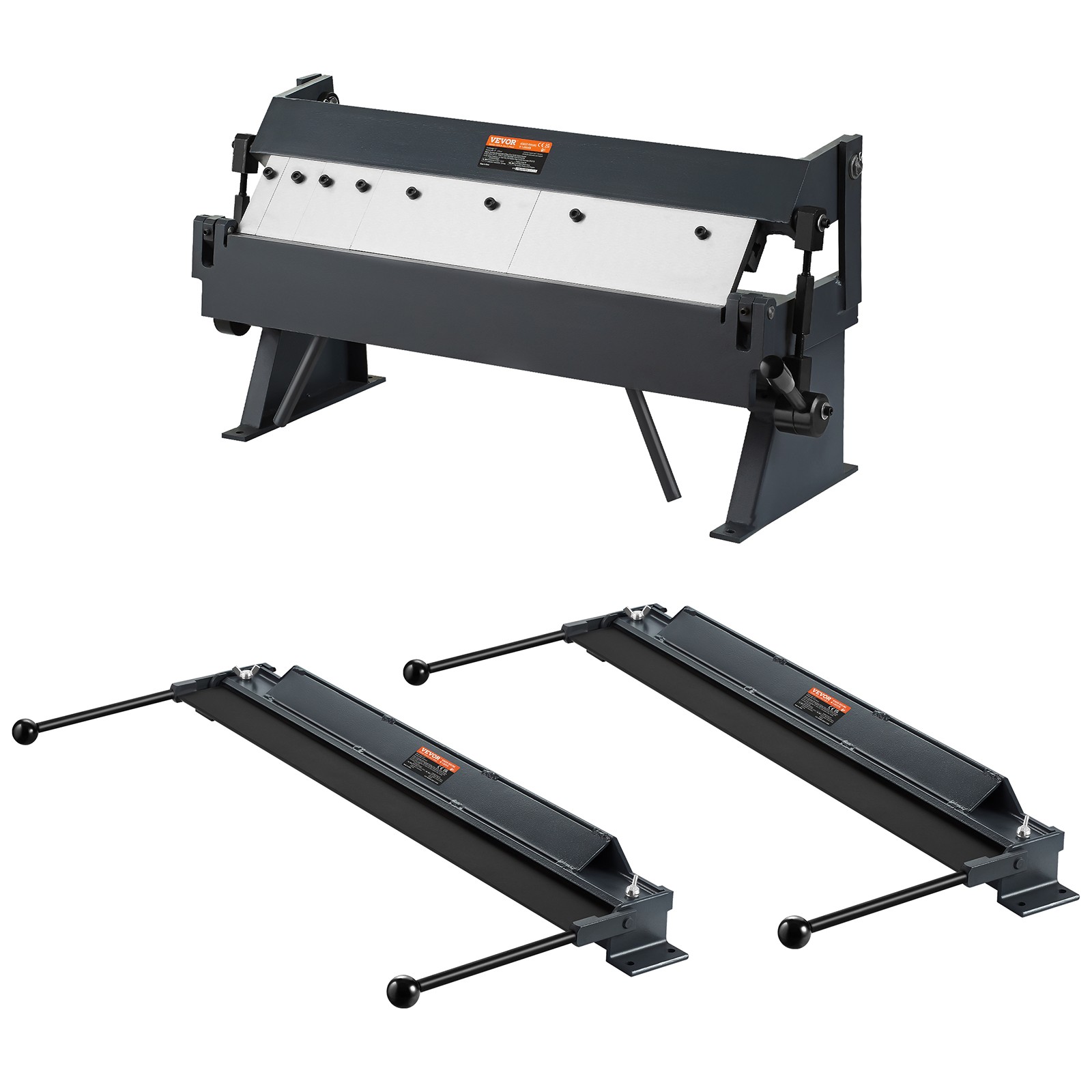 24/36/48 in Box And Pan Brake Sheet Portable Metal Bender 0-130° Bending