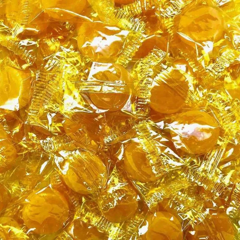 Butterscotch Discs | Multiple Bulk Sizes | Individually Wrapped Hard Candy
