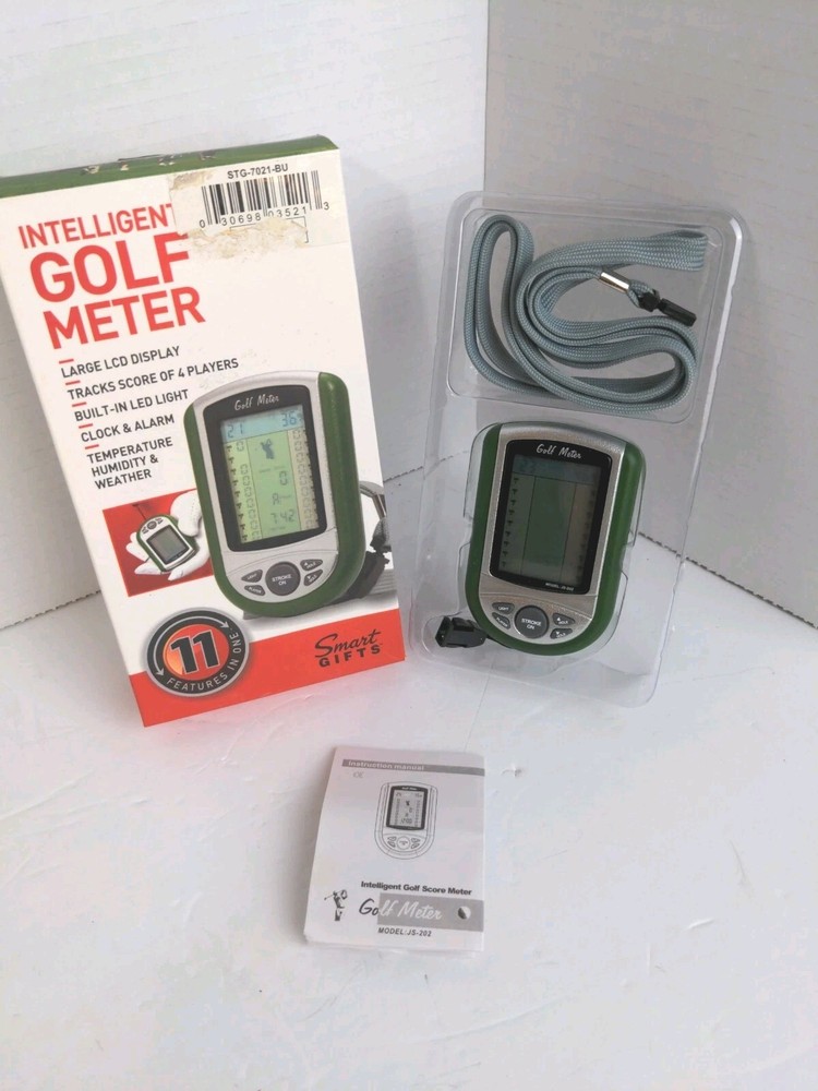 INTELLIGENT GOLF METER 11 Functions Keeps Score For 4 Golfers