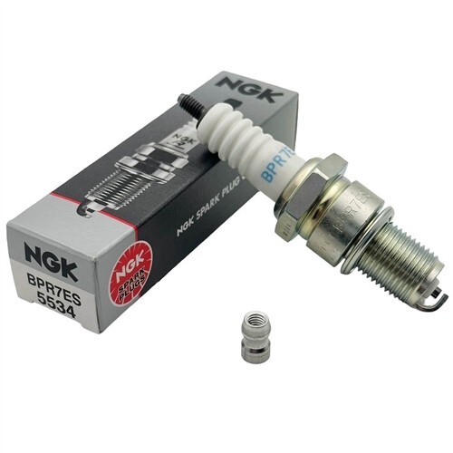 Genuine OEM NGK BPR7ES (5534) Spark Plug - 2 PACK