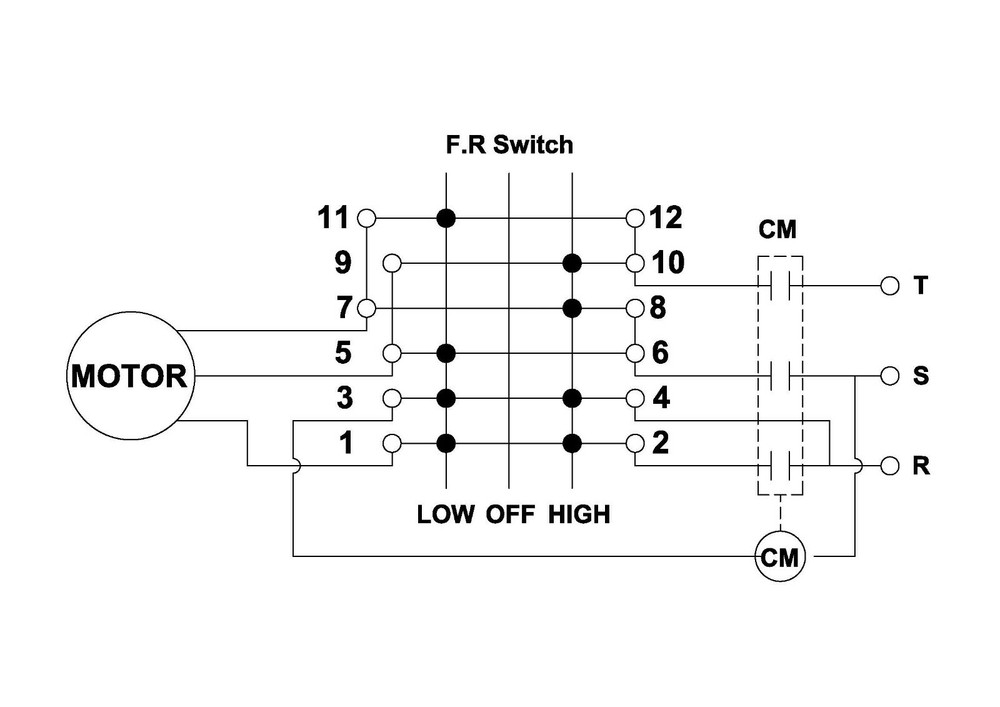 Milling Machine Part- Forward / Reverse Switch