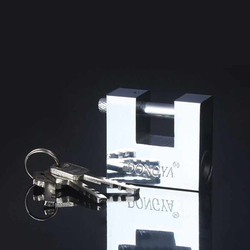 Rectangular Anti-theft Padlock Heavy Duty Padlock Security Garage Shackle Lock