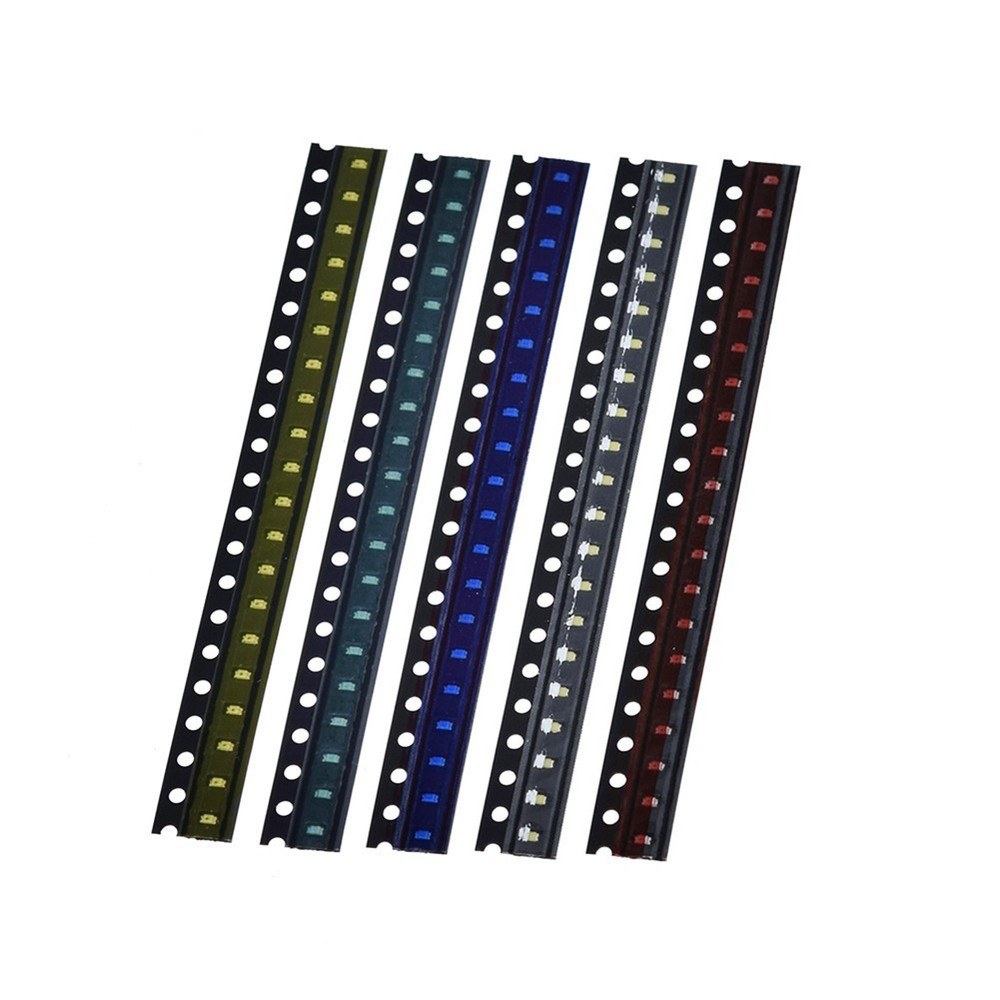 100pcs 5 Values 0603 LED Light Kit for Diverse Lighting Applications
