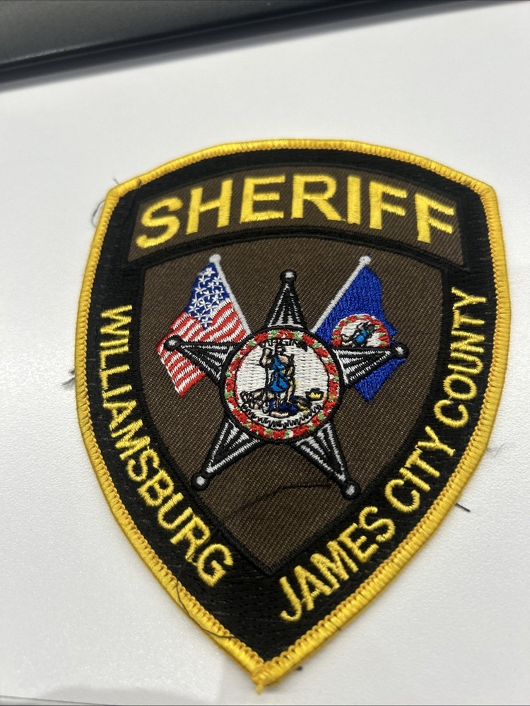 James City County Williamsburg Virginia Sheriff Dept. Patch