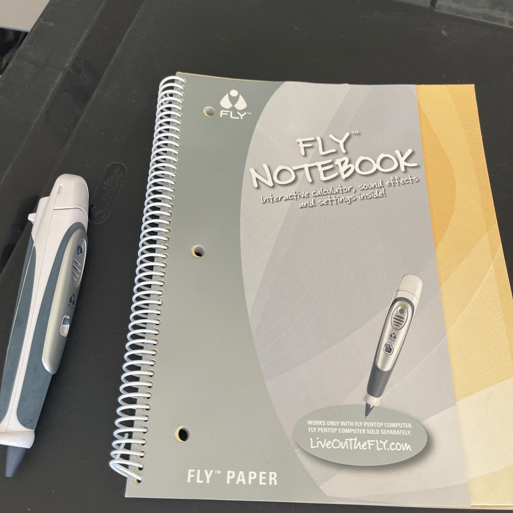 FLY Digital Pen, Notebook, Charger, and speaker Bundle