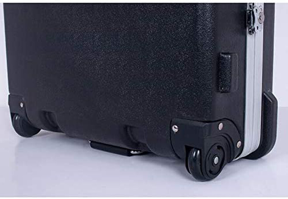 Crossrock 88-note keyboard case, PE Injection hardcase for 76 notes keyboard