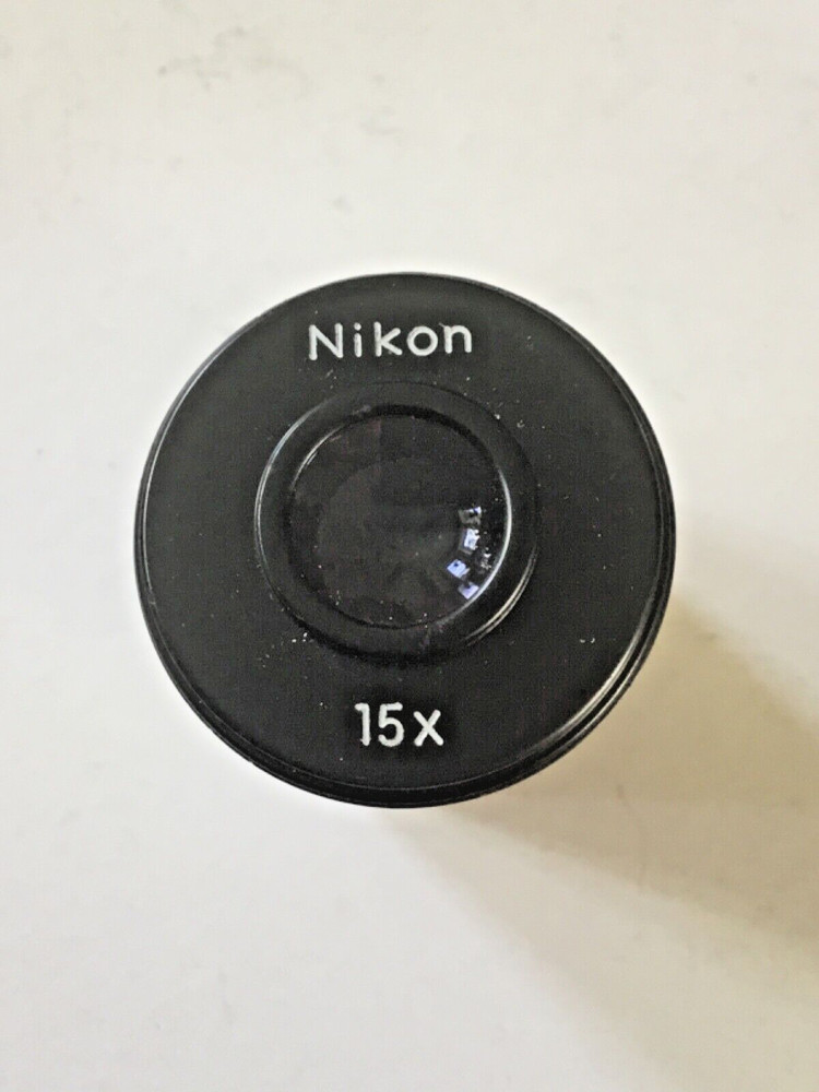 MICROSCOPE OPTICAL PART OBJECTIVE NIKON 15X OPTICS