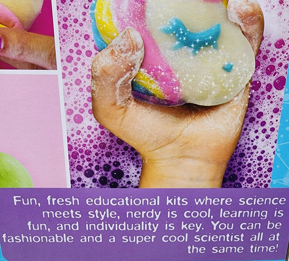 Craft Science Soap Making Gift You*Niverse Sparkly Squishy Soap Kit Educational