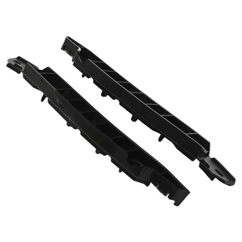 Front Bumper Bracket Set - Driver & Passenger Side Support Mount Reinforcement