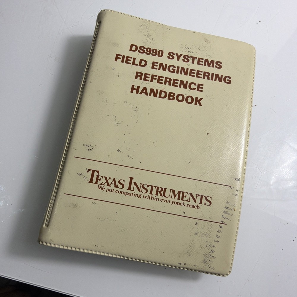 Texas Instruments 990 Handbook & Guide Vintage
