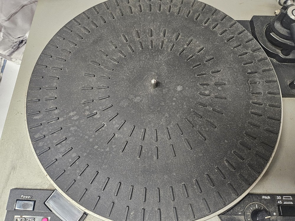 Garrard Direct Drive Turntable DD75 Tested, Functioning