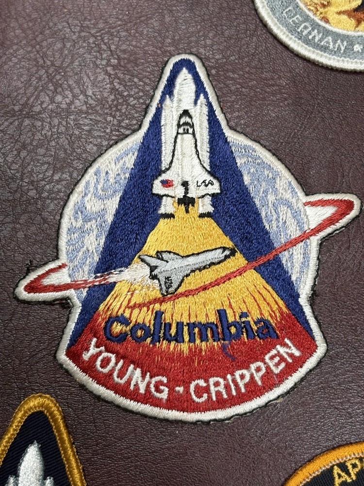 NASA APOLLO COLUMBIA SPACE SHUTTLE PILOT Patch Lot 13 Bundle Set