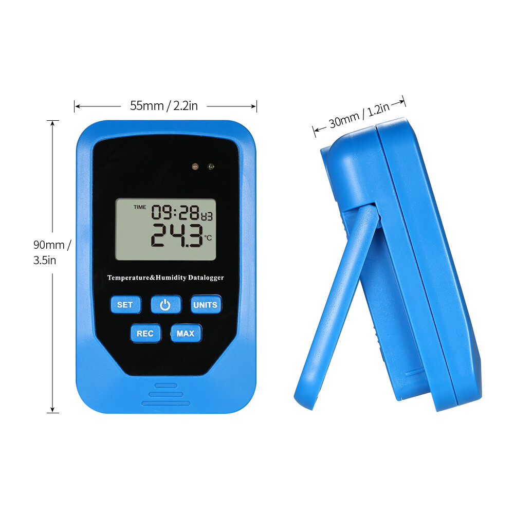 Mini USB Humidity Temperature Data Logger RH TEMP Datalogger Recorder V1O8