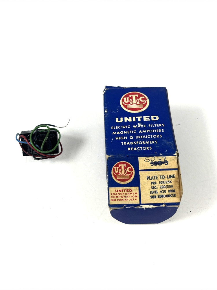 UTC SO-7 Magnetic Amplifier Transformer