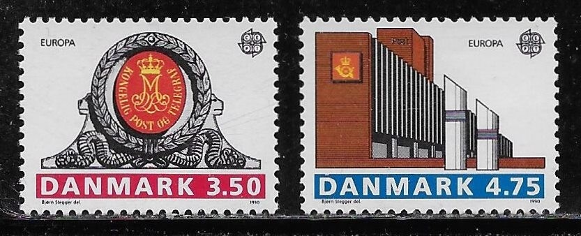 Denmark Scott #'s 914 - 915 MNH