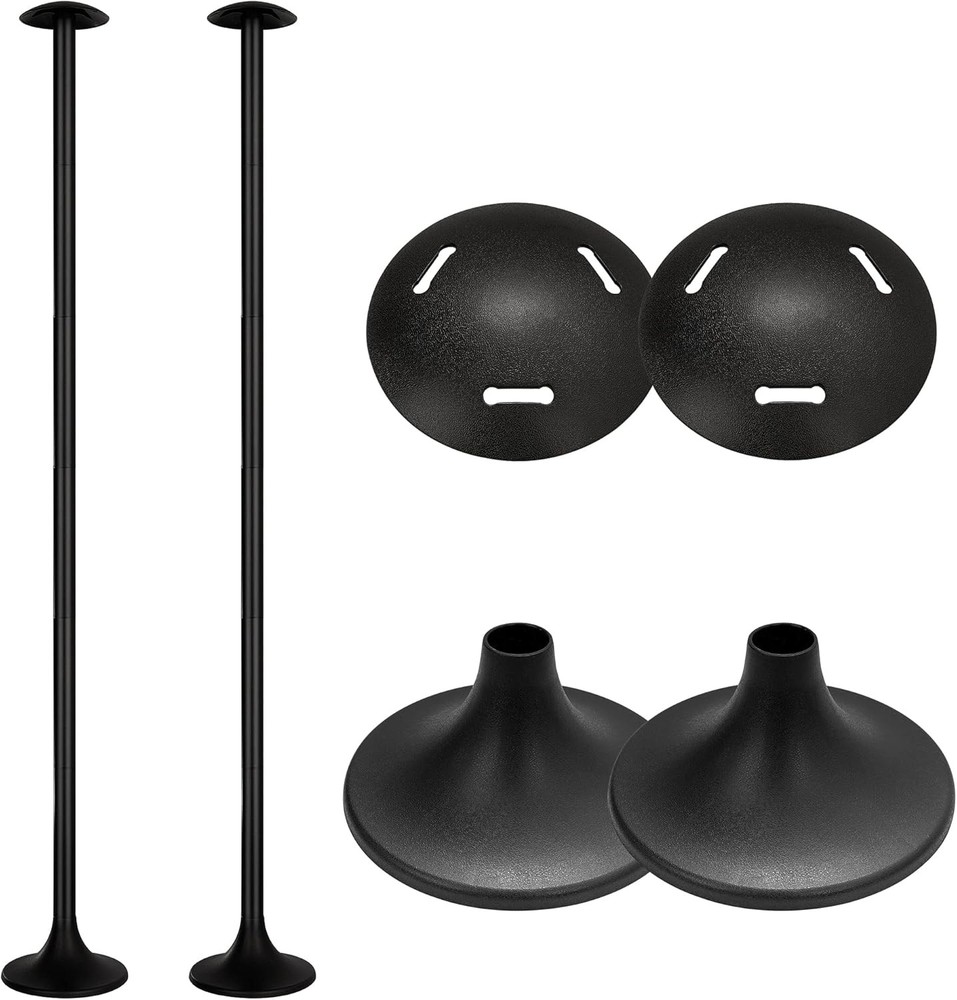 NEXCOVER Boat Cover Support Pole 2 Pack | Black (New Version) - 2