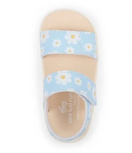 See Kai Run Basics Toddler Jaylen Sandals Blue - CHOOSE SIZE