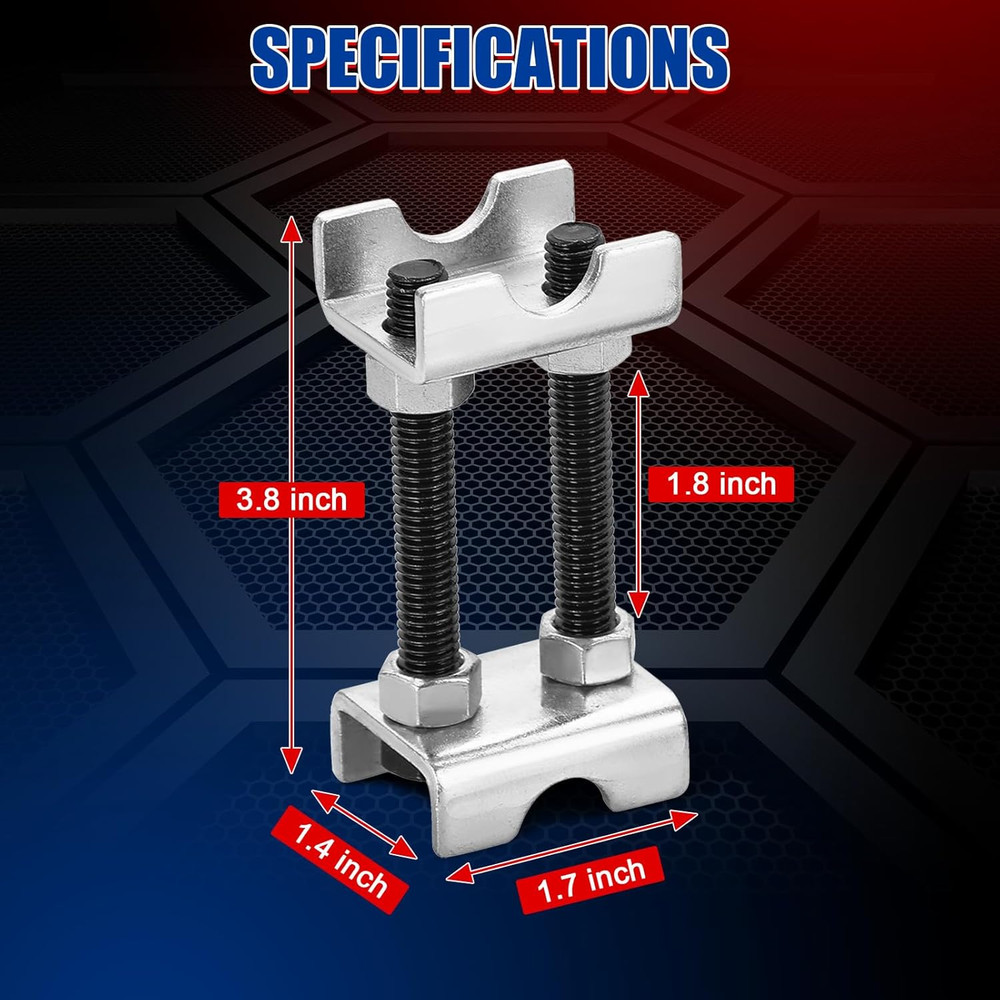 8PCS Adjustable Coil Spring Spacers 1”-2” 2-Way Spring