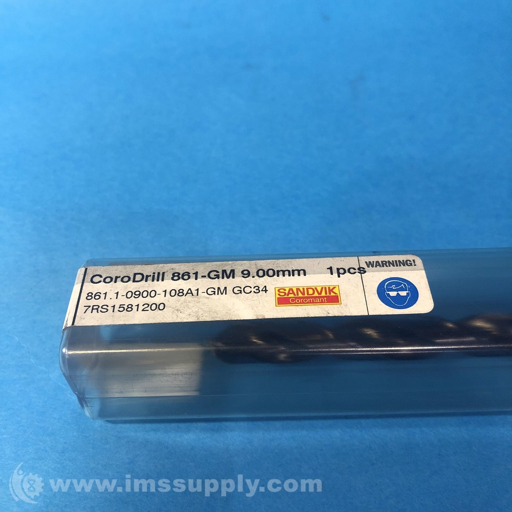 Sandvik 861-GM CoroDrill Bit FNOB