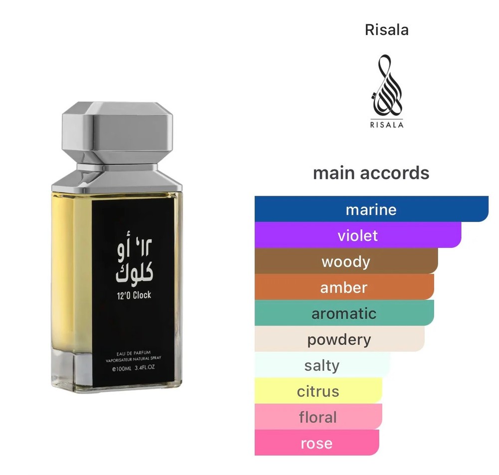 12’O Clock Eau De Parfum by Risala