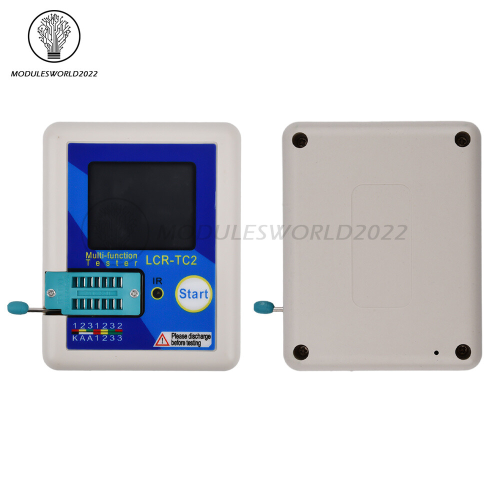 Upgraded LCR-TC2 Transistor Tester TFT Diode Triode Capacitance Meter ESR Kit