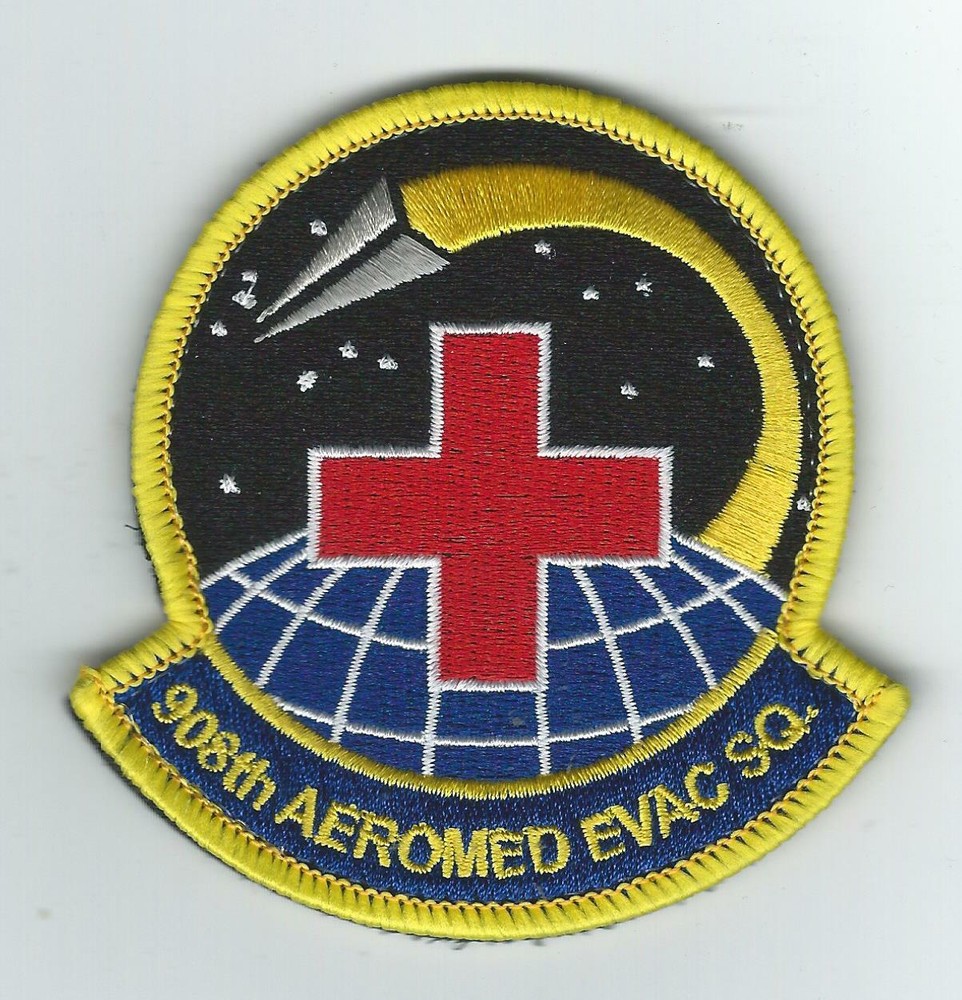 908th AEROMED EVACUATION SQUADRON (THEIR LATEST) patch