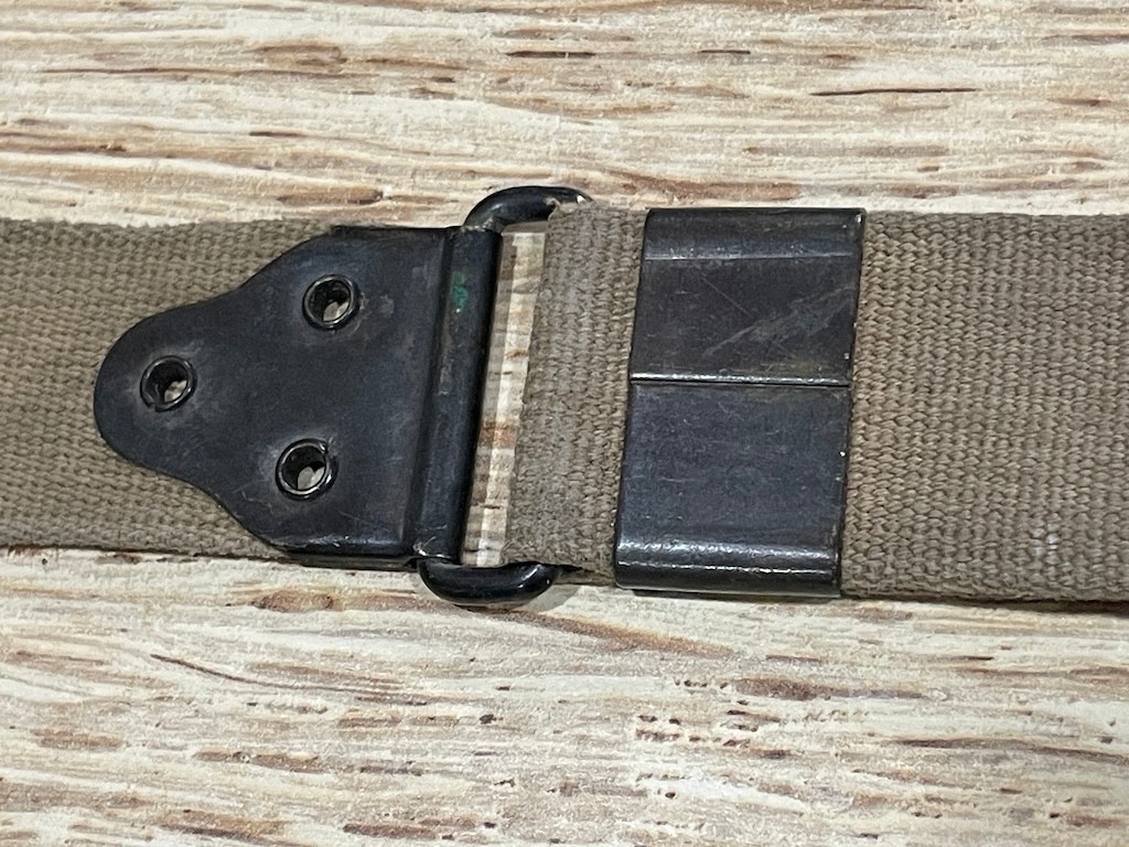 Scarce Original WW1 US Military Kerr NoBuckl P-17 Rifle Sling Brass Eddystone