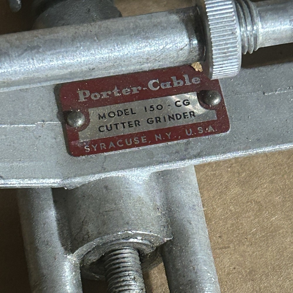 Vintage Porter Cable 150 CG Sharpener Cutter Grinder