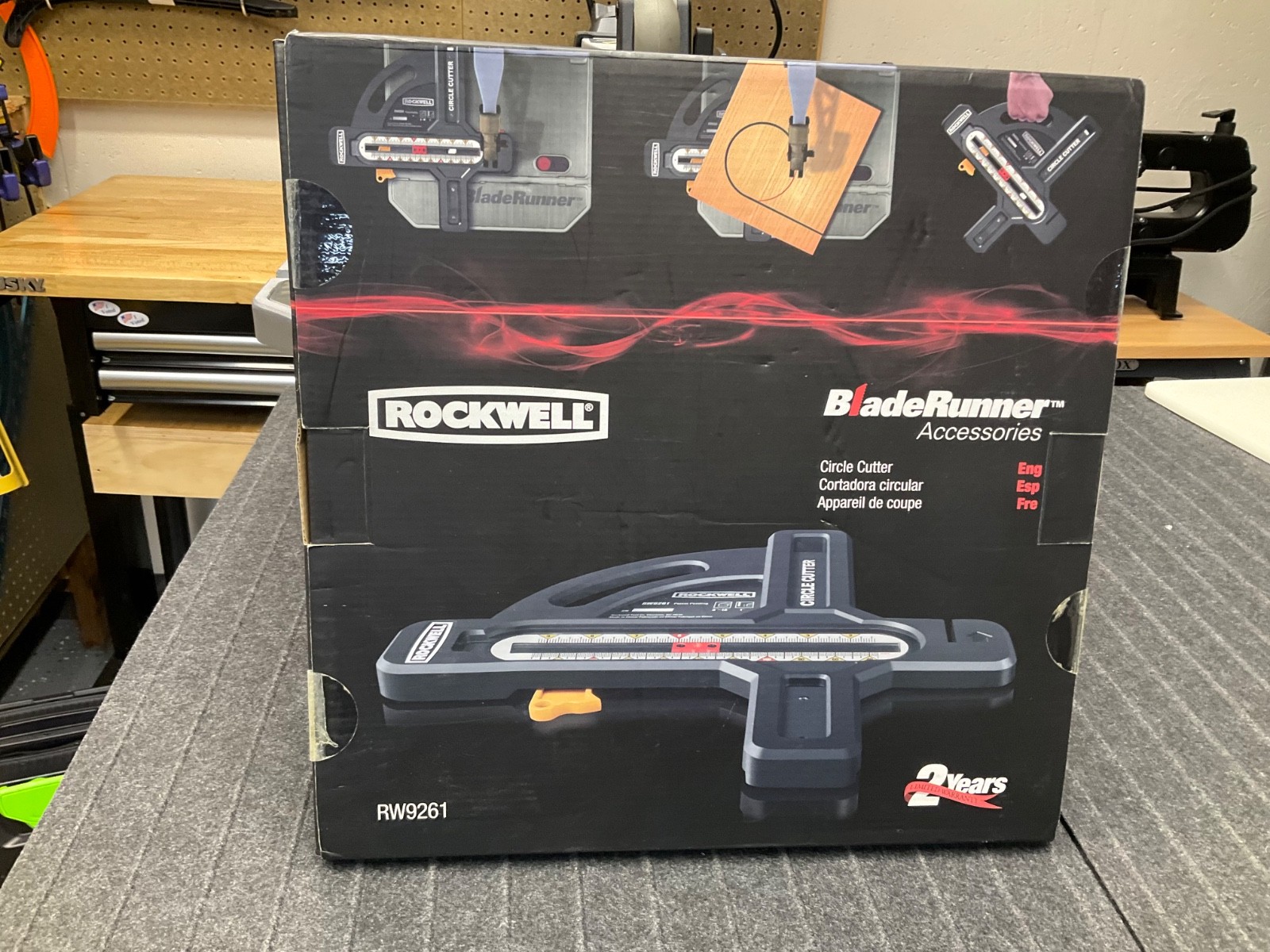 Rockwell BladeRunner RK7320 Tabletop | Portable Multi-Purpose Jigsaw w extras!